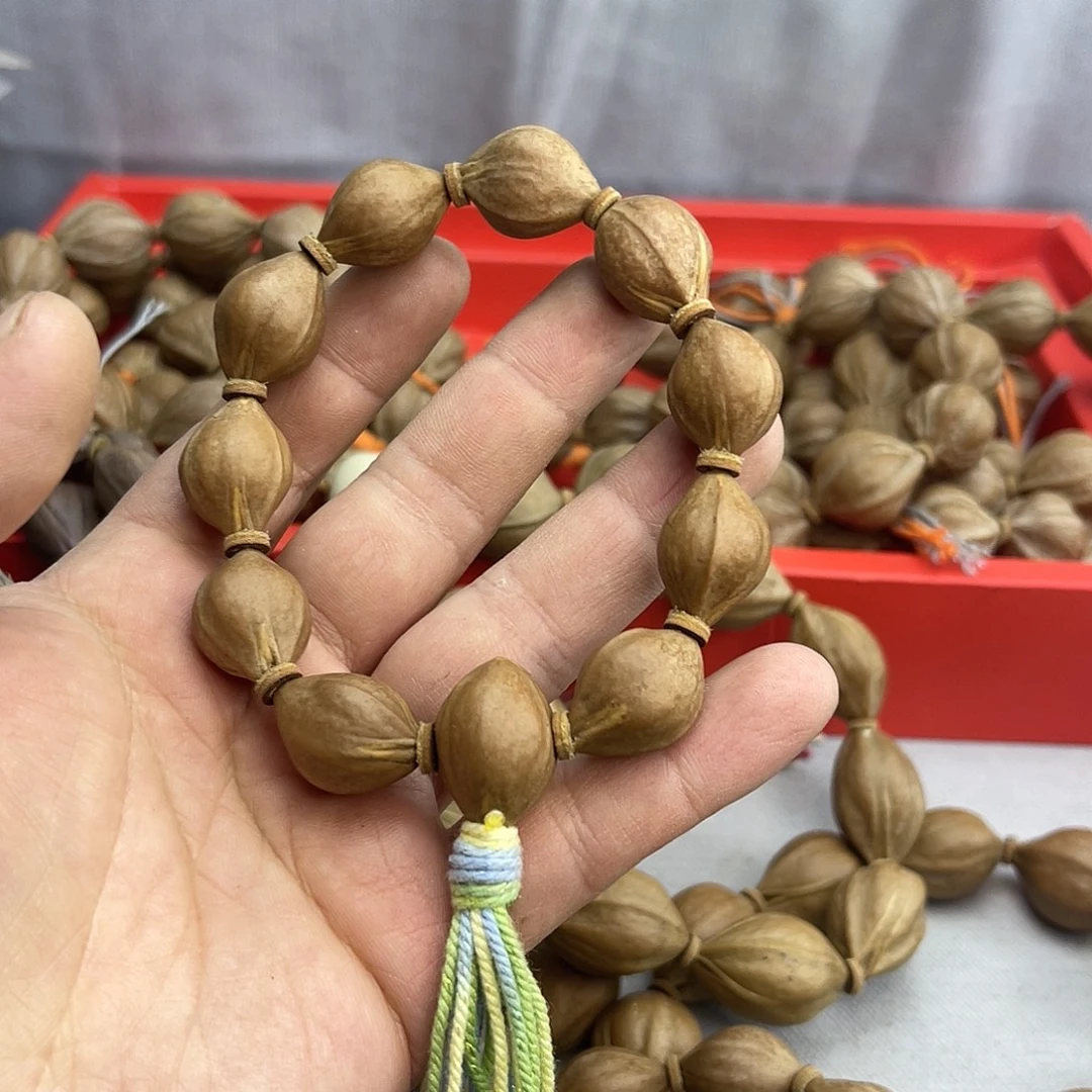 橄榄核手串14高桩