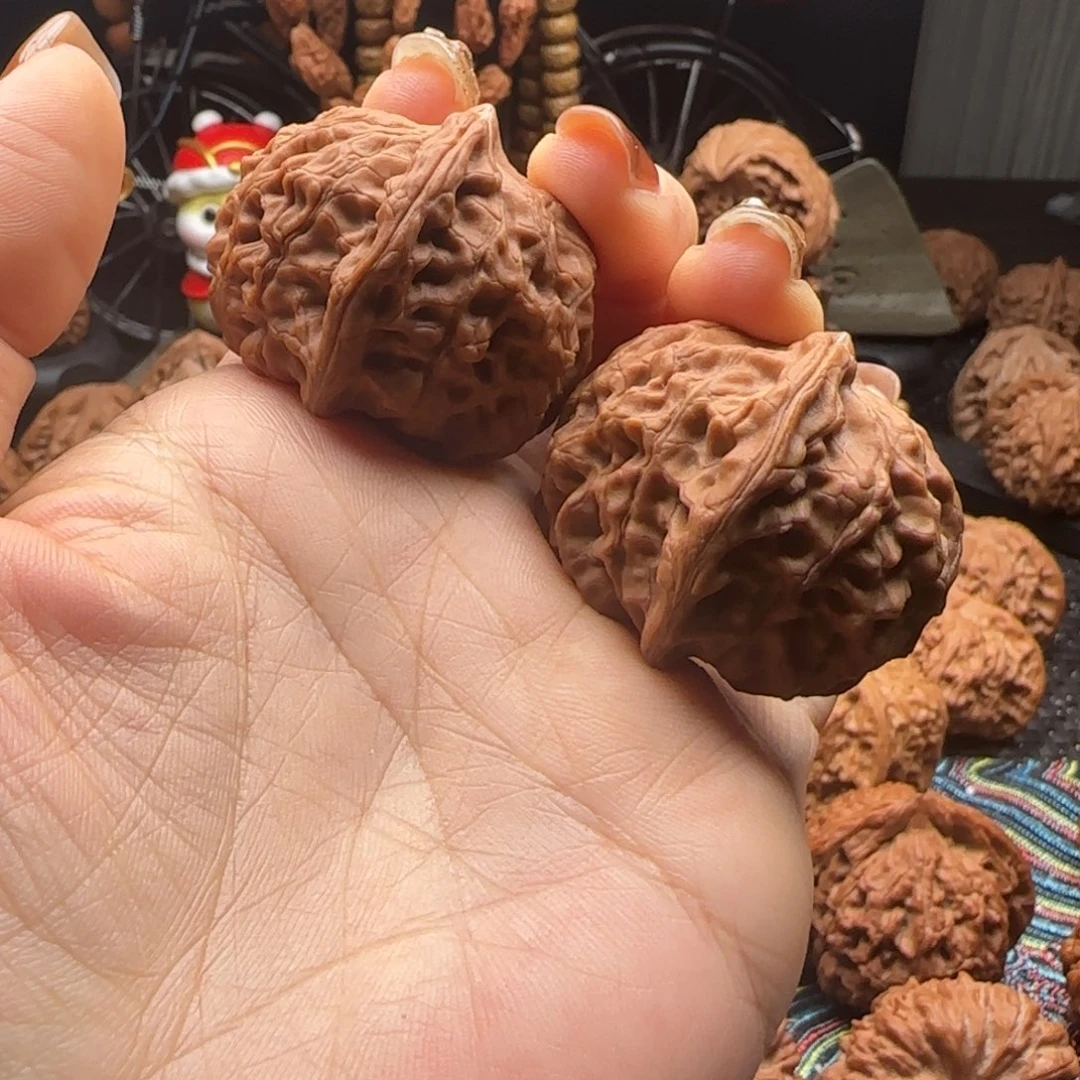 把件文玩核桃全品玉枕元宝边35 肚39