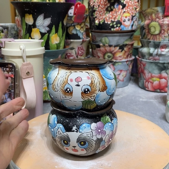 景德镇艺术手绘作品