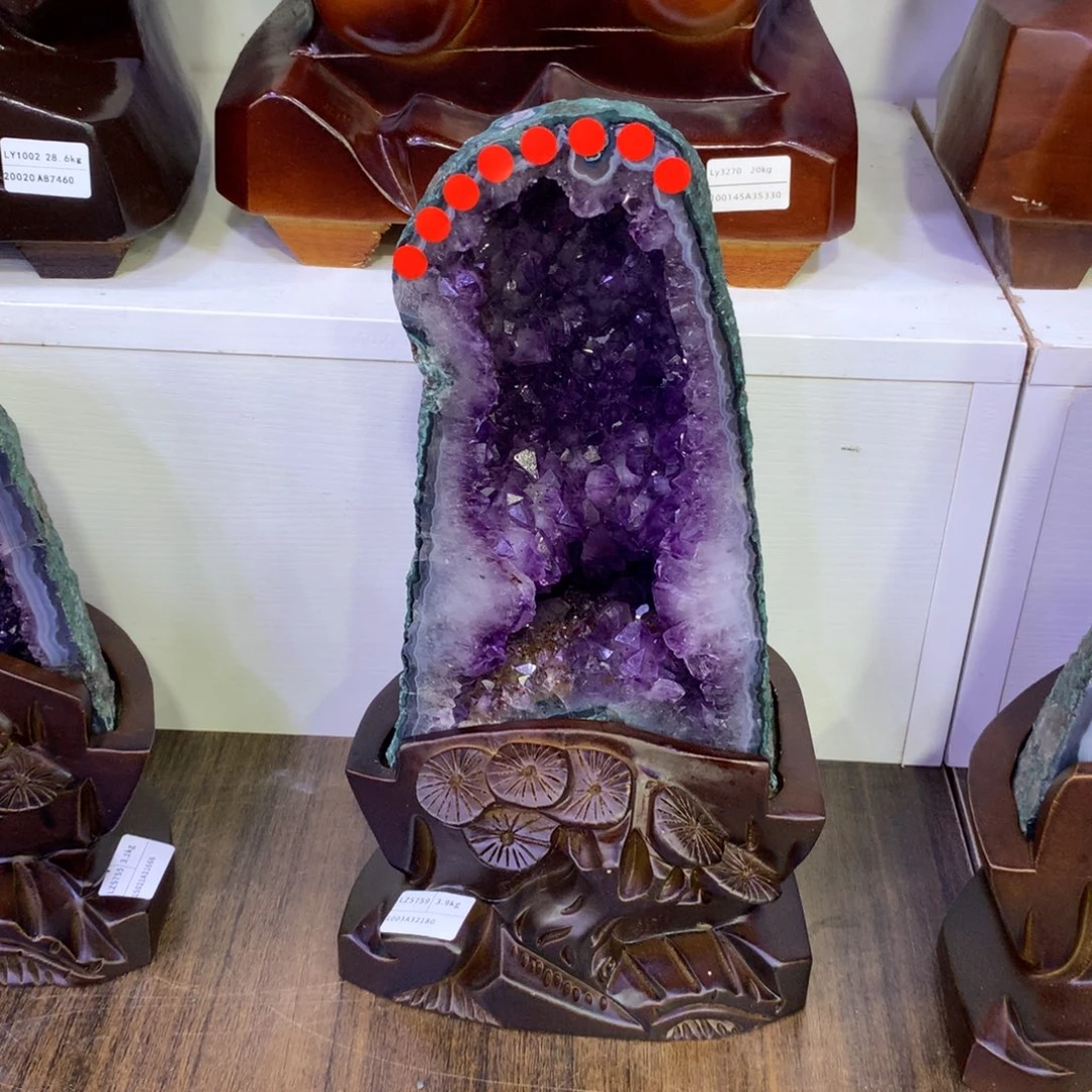 紫晶大型摆件（非配饰）未镶嵌