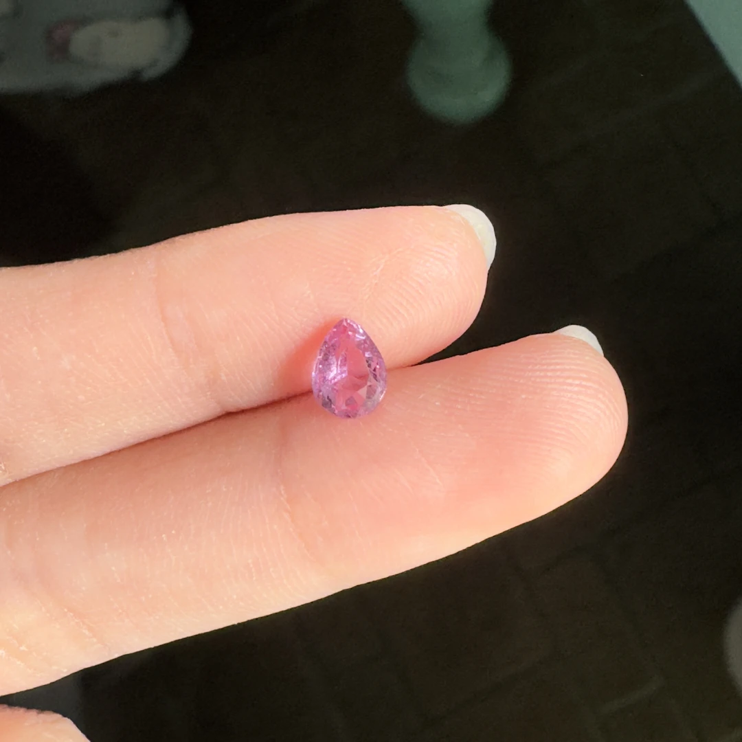 23T2887 无烧粉色蓝宝石 0.78克拉