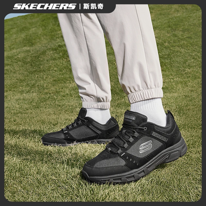 【天迹】Skechers斯凯奇男鞋秋季户外休闲鞋时尚拼接运动跑步51893
