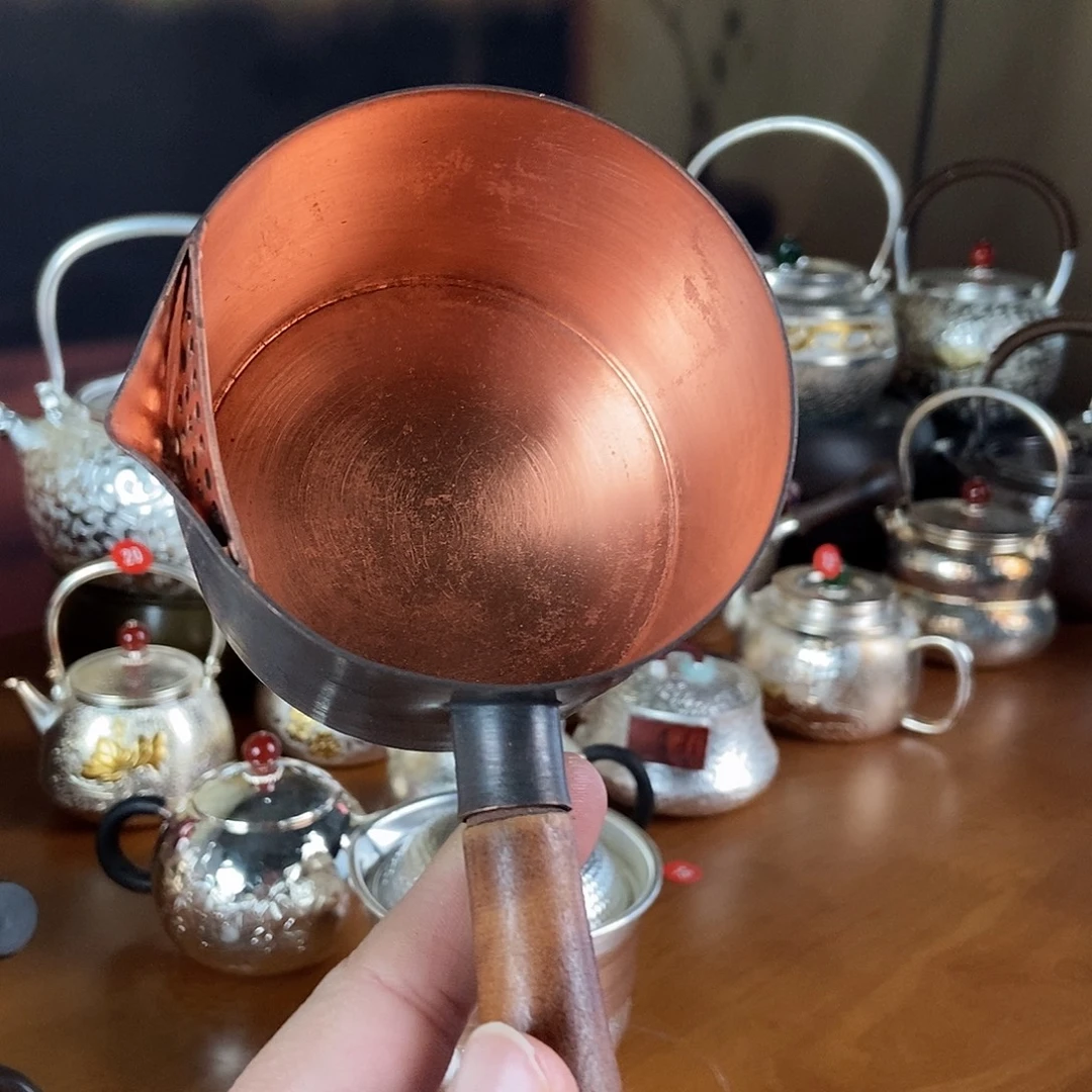 纯手工制作一铜壶制作