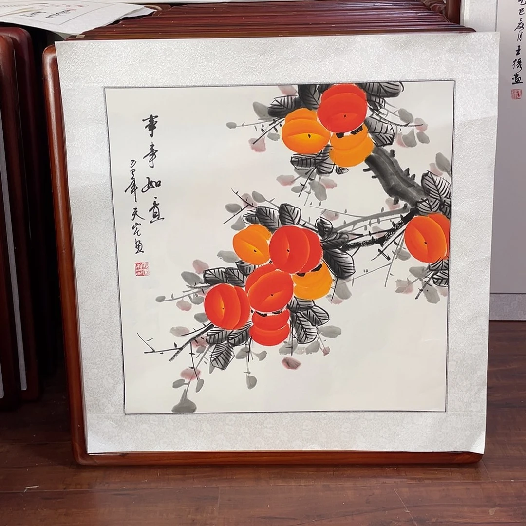 国画带框尺寸63*63厘米