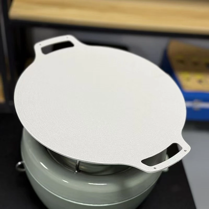 LKLK-33cm露营烤肉盘不粘锅烤肉盘全灶具通用