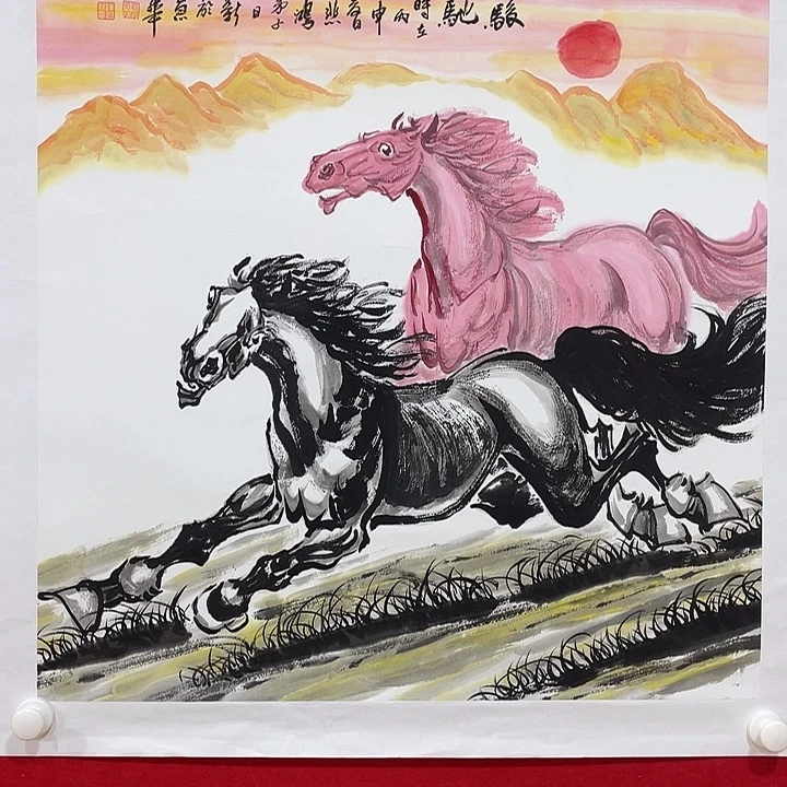 日新画作欣赏作品