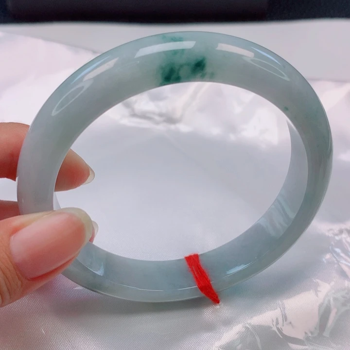 未镶嵌手镯翡翠61圈
