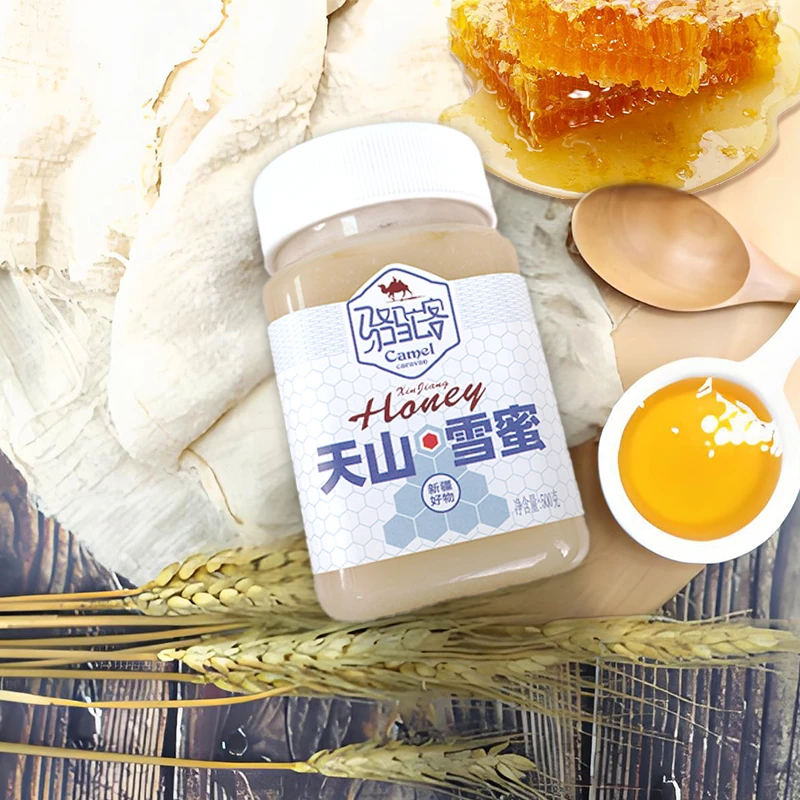 《阿迪力专属》骆驼客天山雪蜜500g/2瓶,新疆本地包邮