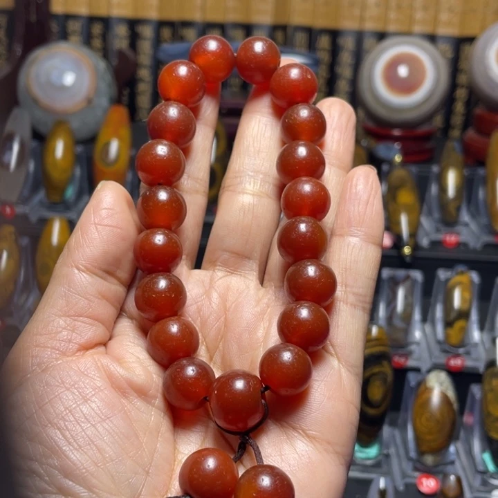 玛瑙/玉髓颈饰未镶嵌蓝****5