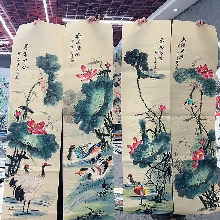 国画无毛或被短柔毛或