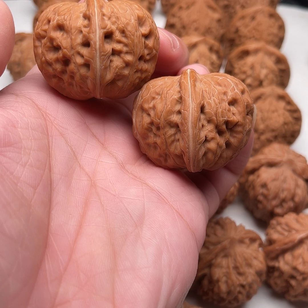 我***字文玩核桃把件核桃