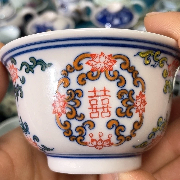 景德镇陶瓷主人杯123344