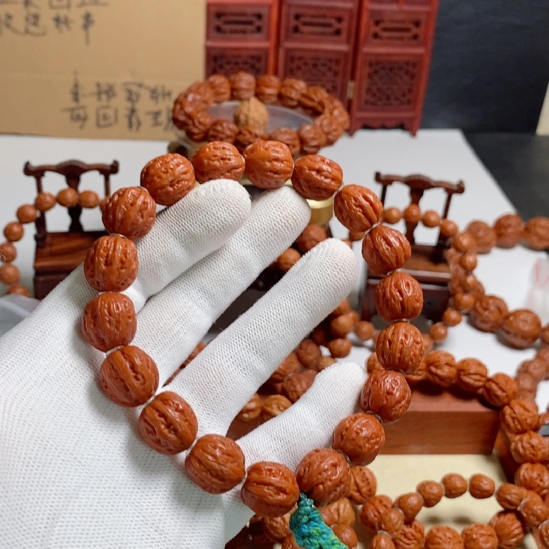 @***⁰文玩核桃手串尺寸14
