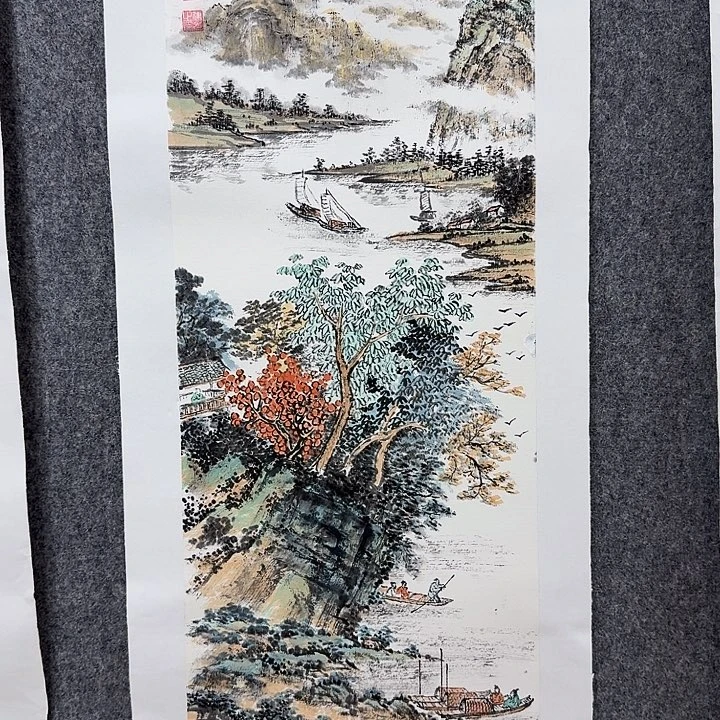 国画孙建平老师手绘作品