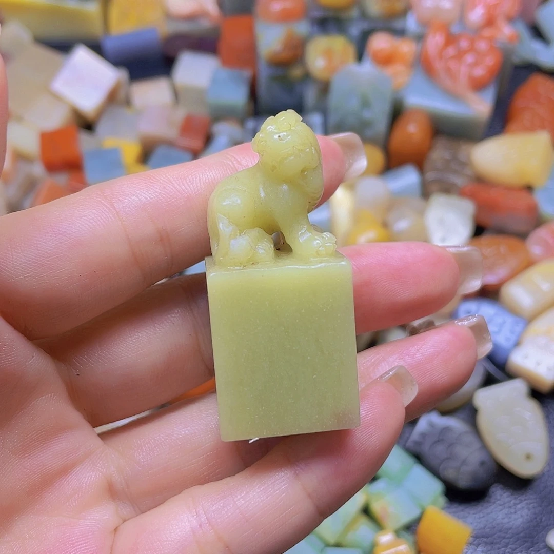 青田石印石青田封门