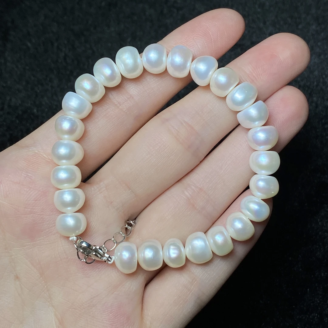 【小北珠宝】淡水珍珠手链【多样性发一件】26-BJ07X100