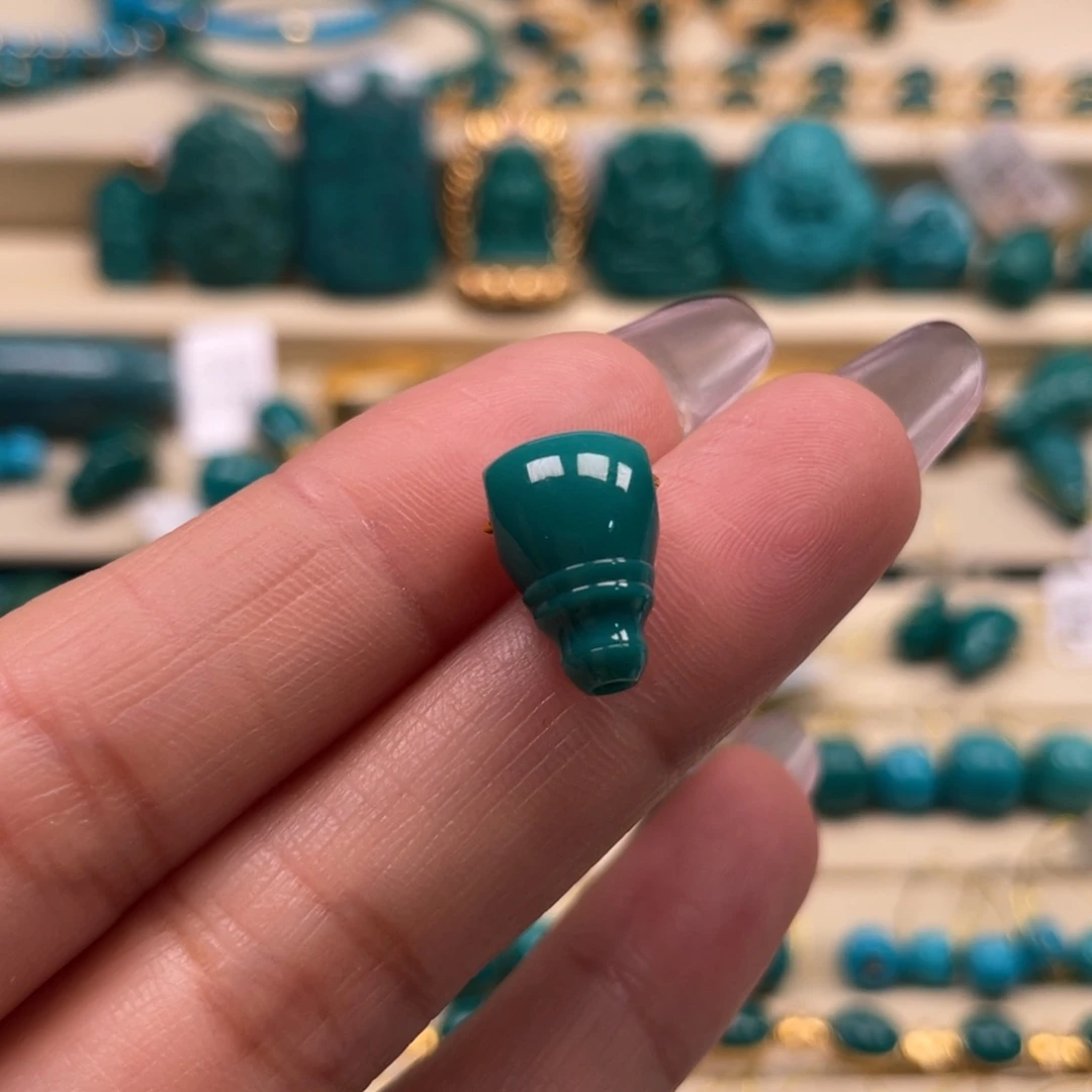 未镶嵌绿松石珠宝奇石眰**-