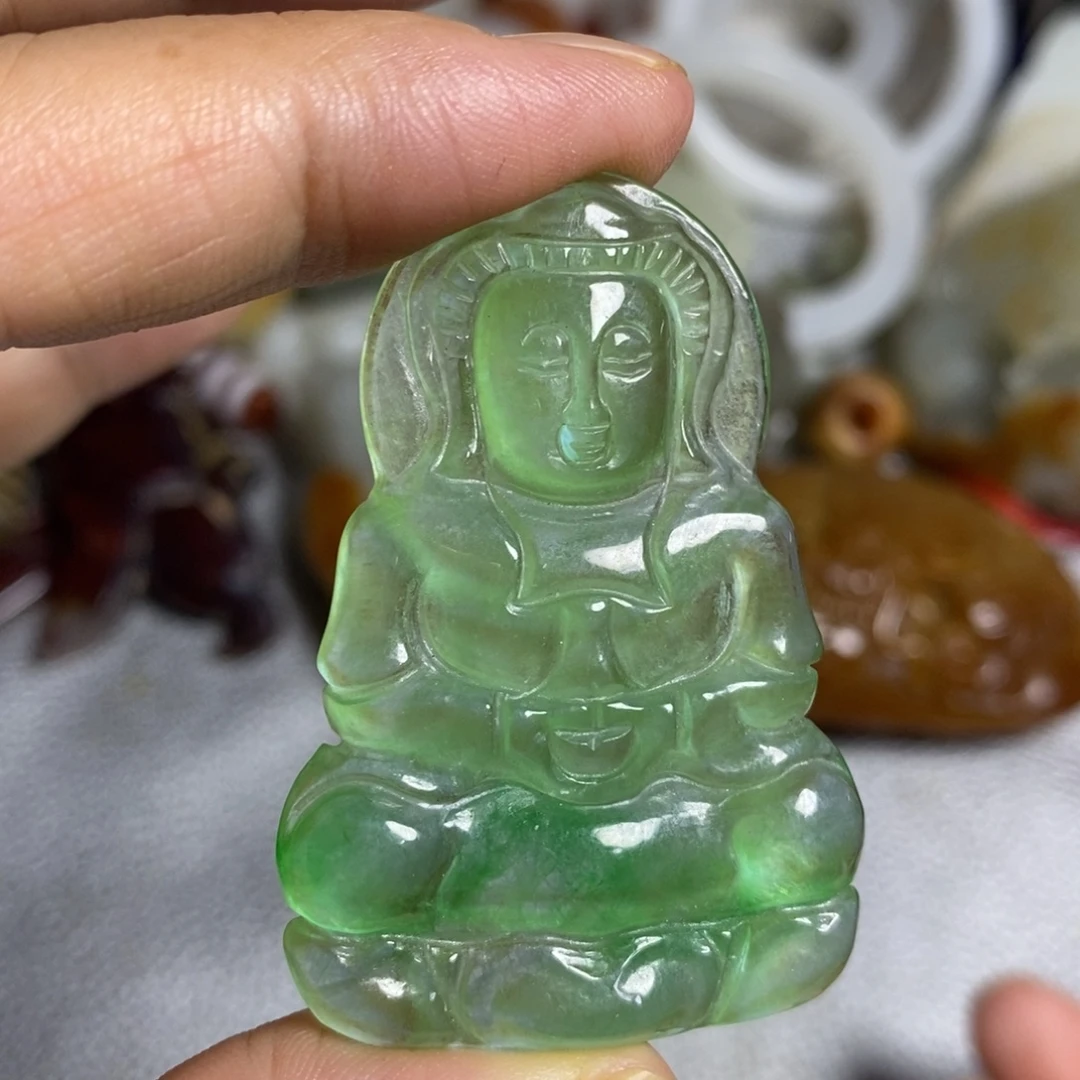 滴血莲花菩提吊坠