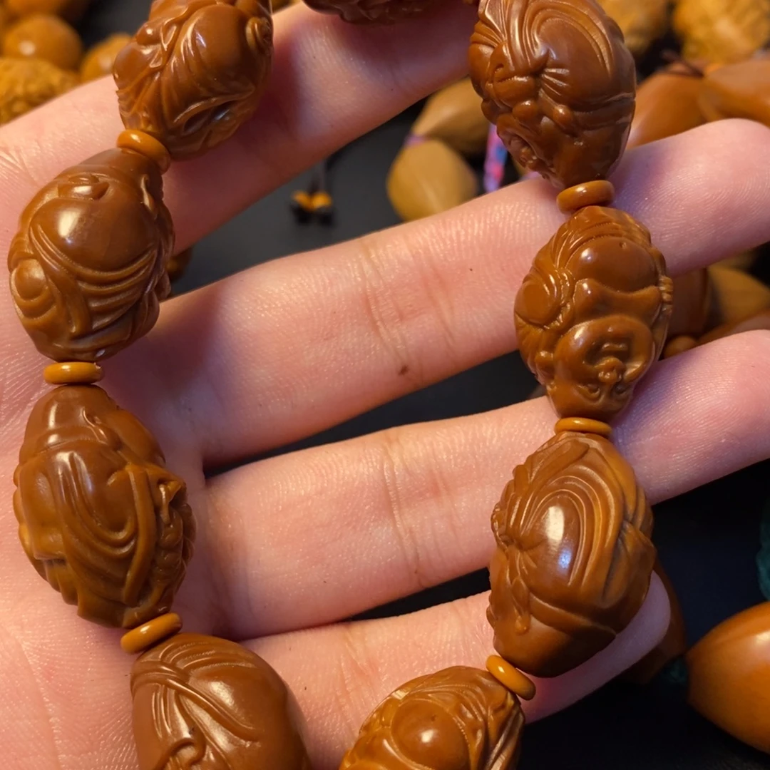 橄榄核手串/手链弥勒1