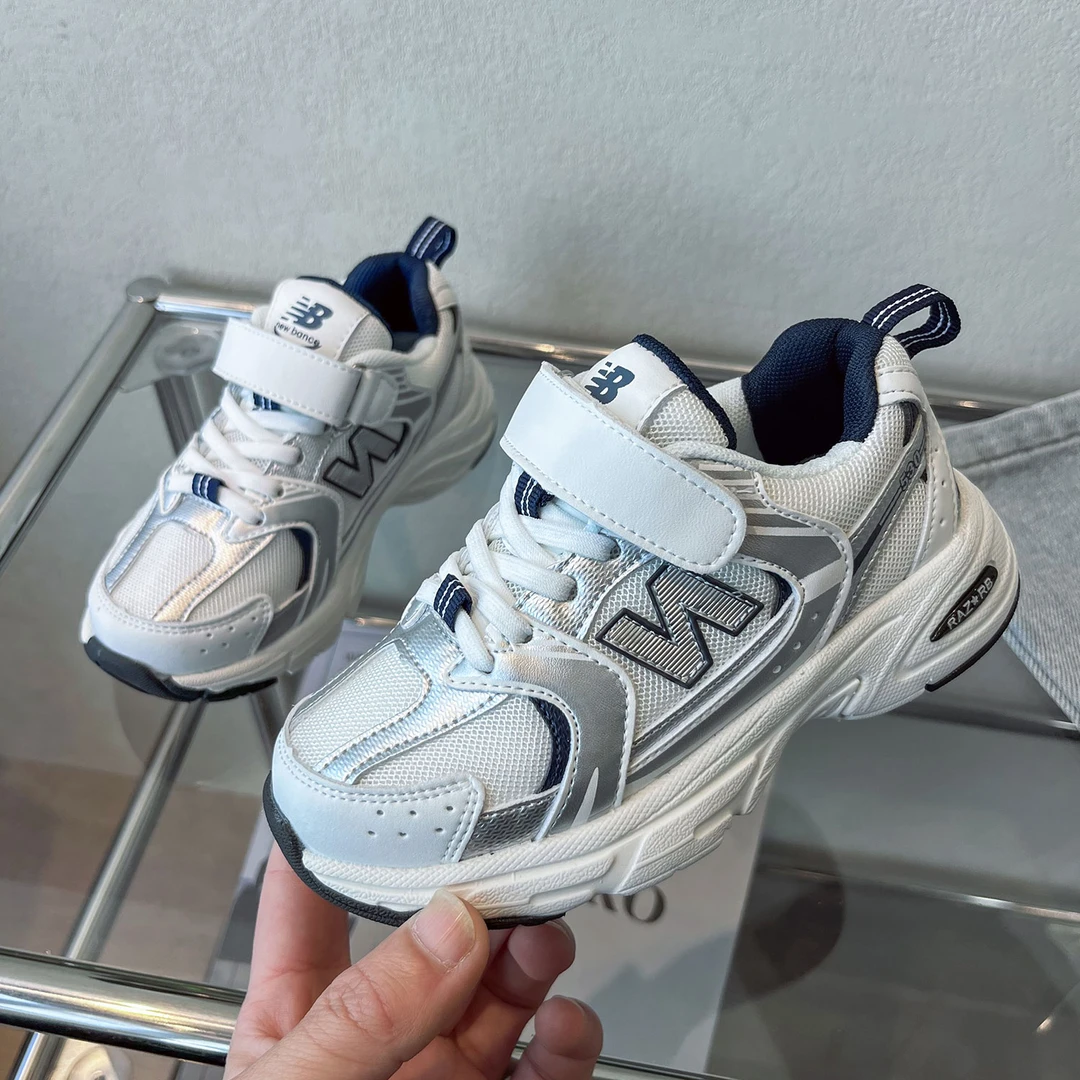 奥莱撤柜官网NB530N字儿童透气老爹鞋秋季新款男童运动鞋休闲鞋潮