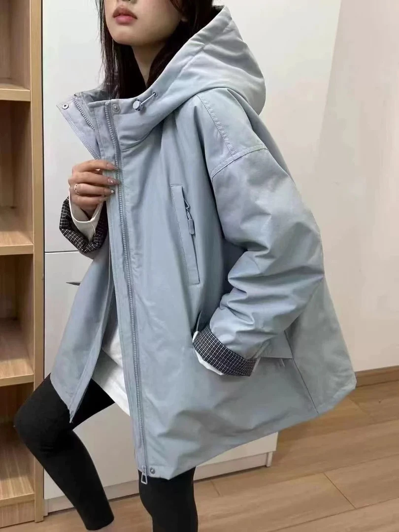 27243欧货高货加绒加厚外套7261衣长72