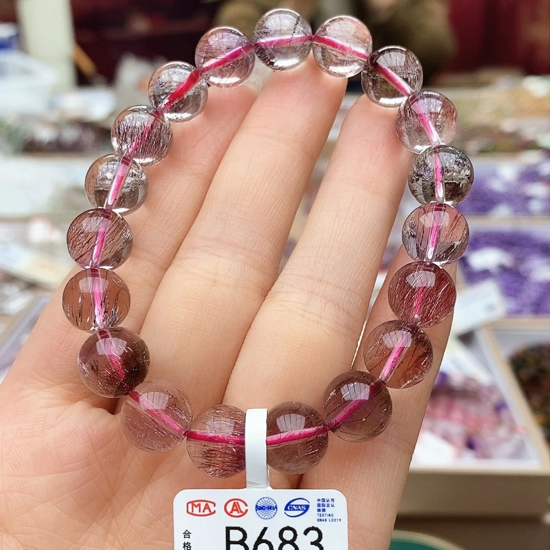 水晶手链未镶嵌B683 超七