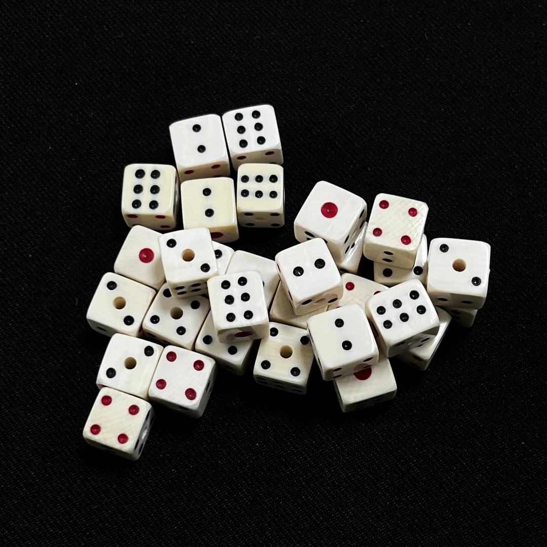 P272骰子 只做天然猛犸牙 约10毫米