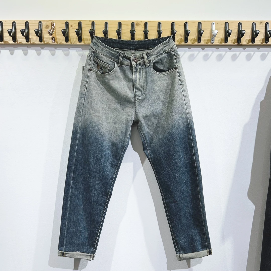[清仓]休闲复古男牛仔裤有宽松有修身款