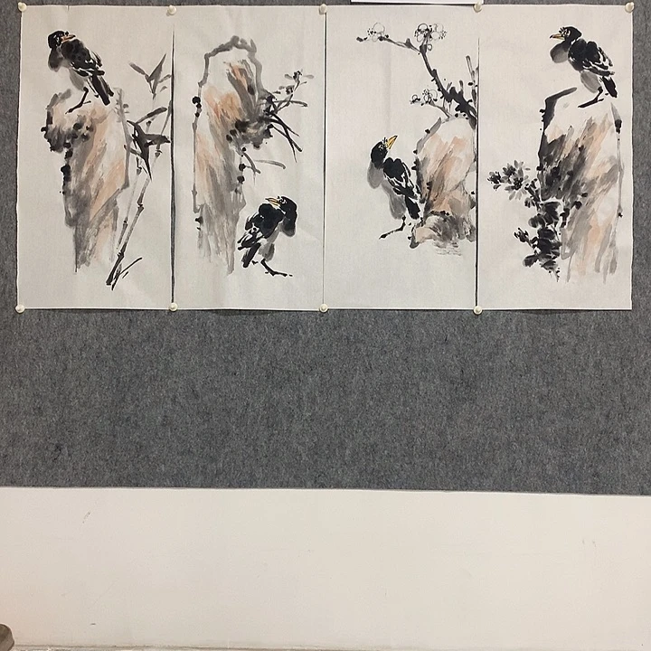 国画作品作品作品欣赏，我们