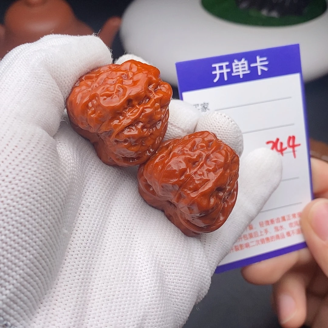 把件文玩核桃35蛤蟆头744