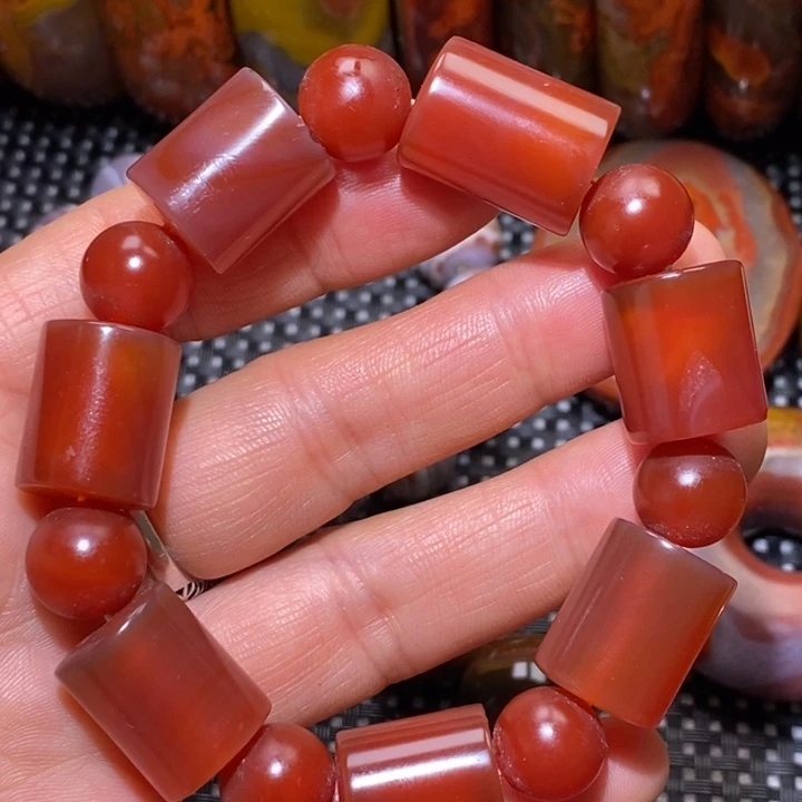 玛瑙/玉髓手链未镶嵌