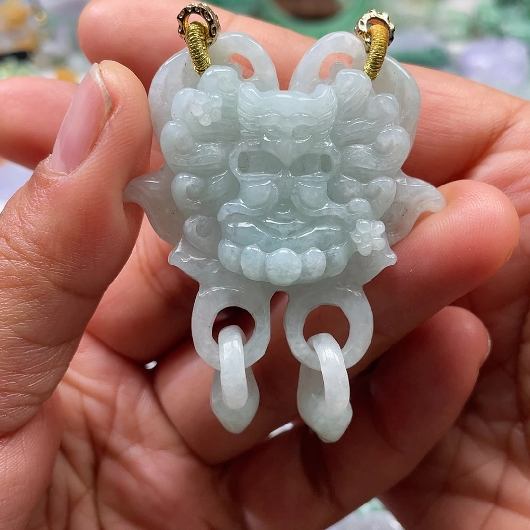 颈饰未镶嵌翡翠翡玉缘翡翠