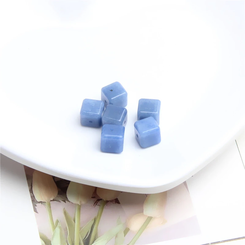 精美蓝舒方糖隔珠散珠 K0903 多样性可选发一
