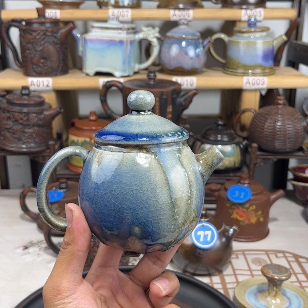 用***9建水紫陶放漏福利款，建水紫陶传承纯手工制作