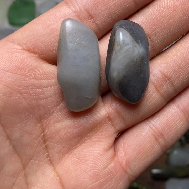 和田玉原石籽玉未镶嵌