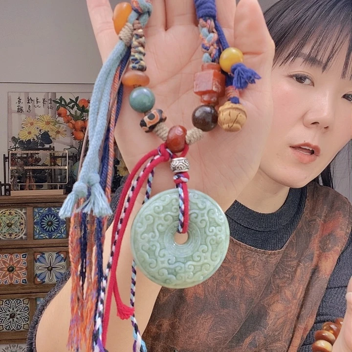 翡翠项链未镶嵌项链