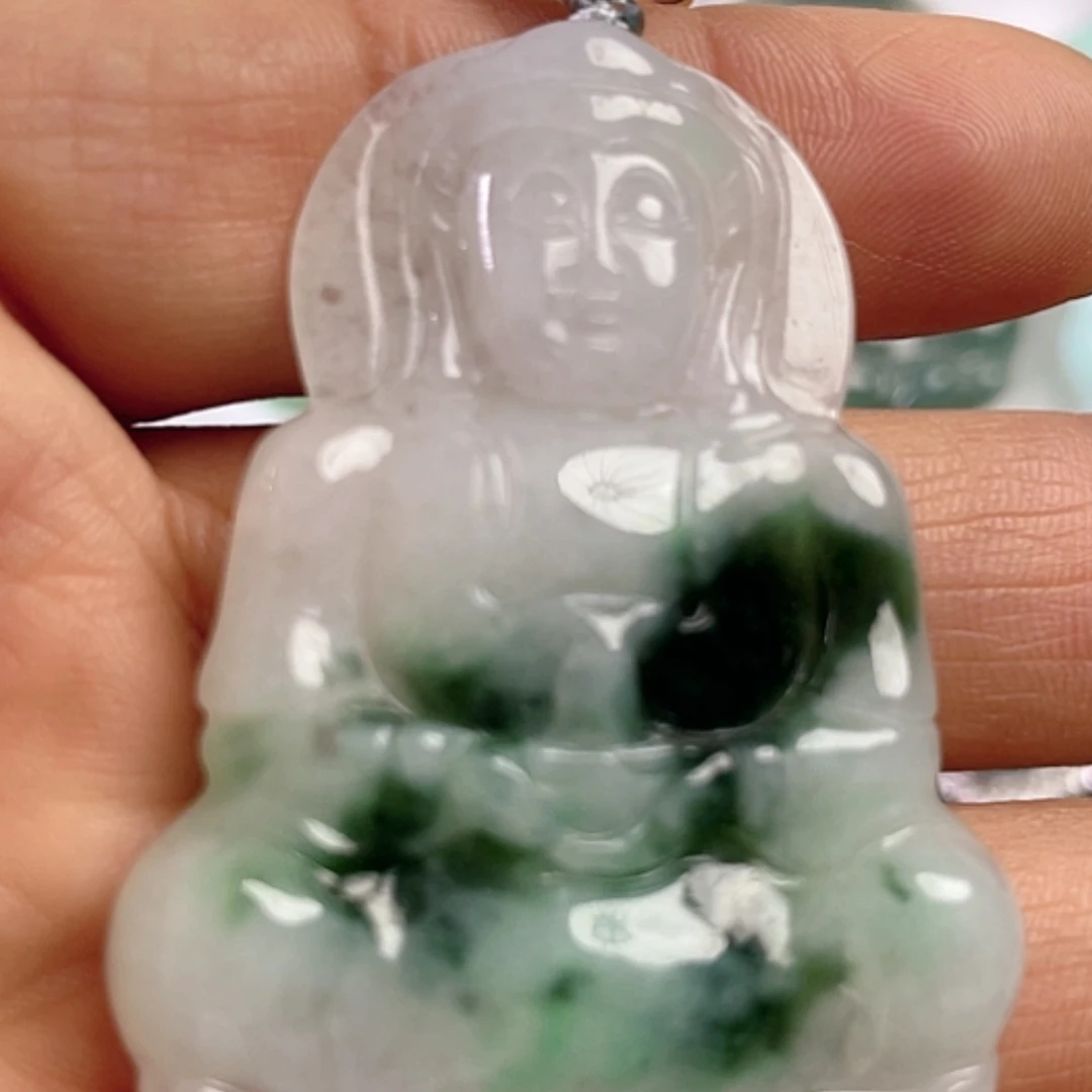 【闪购商品】翡翠吊坠(不含链)未镶嵌天然翡翠吊坠