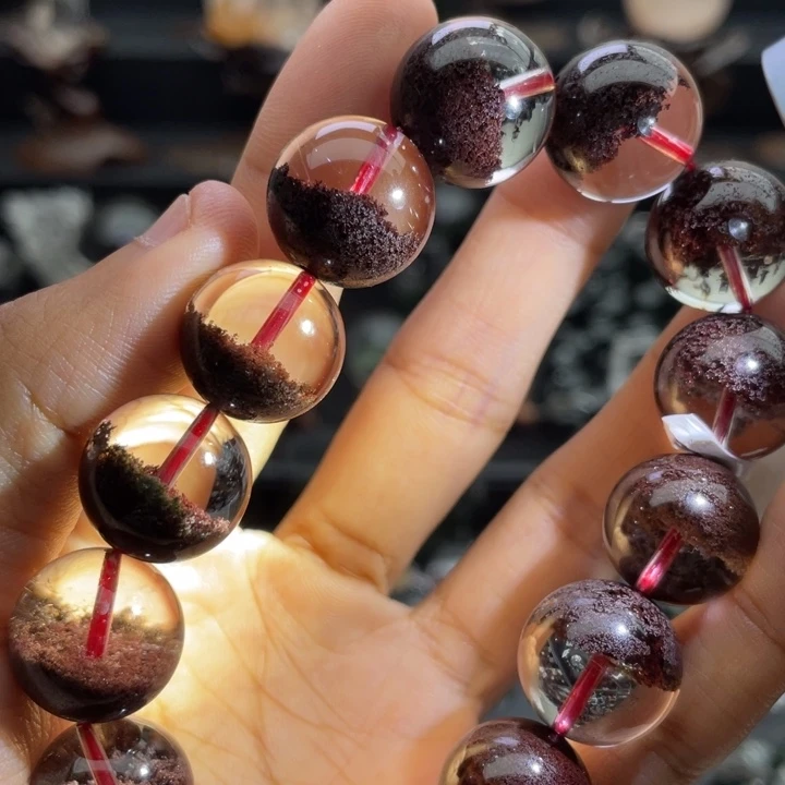 未镶嵌手链水晶红幽灵16