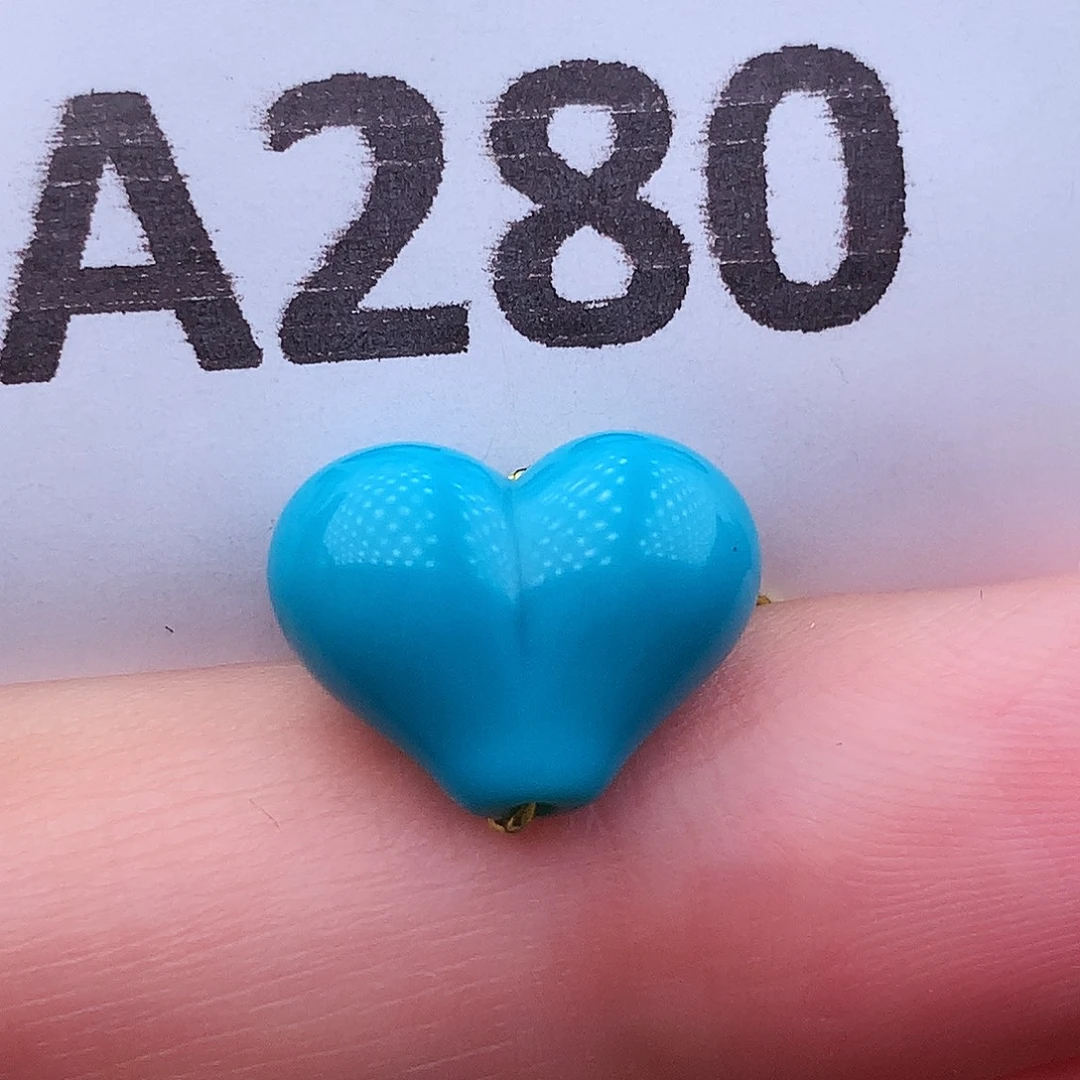 绿松石未镶嵌高瓷高色