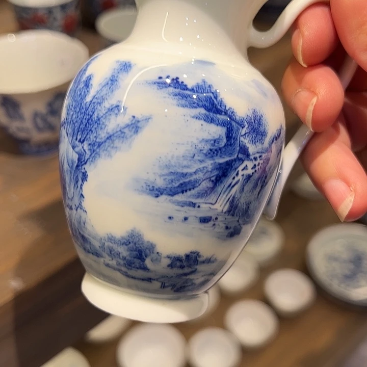微瑕怡琅柴窑手工手绘