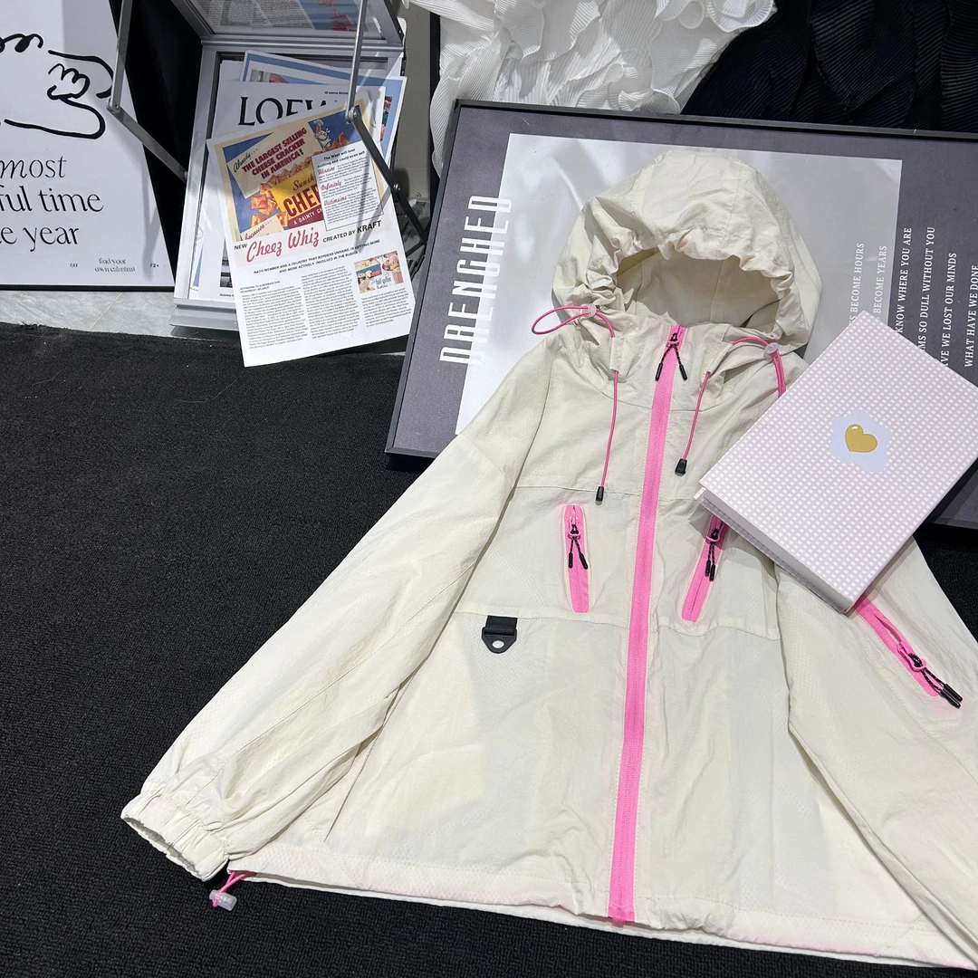 HK潮牌防晒衣男女童外套2025夏季韩版潮款上衣洋气时髦88582