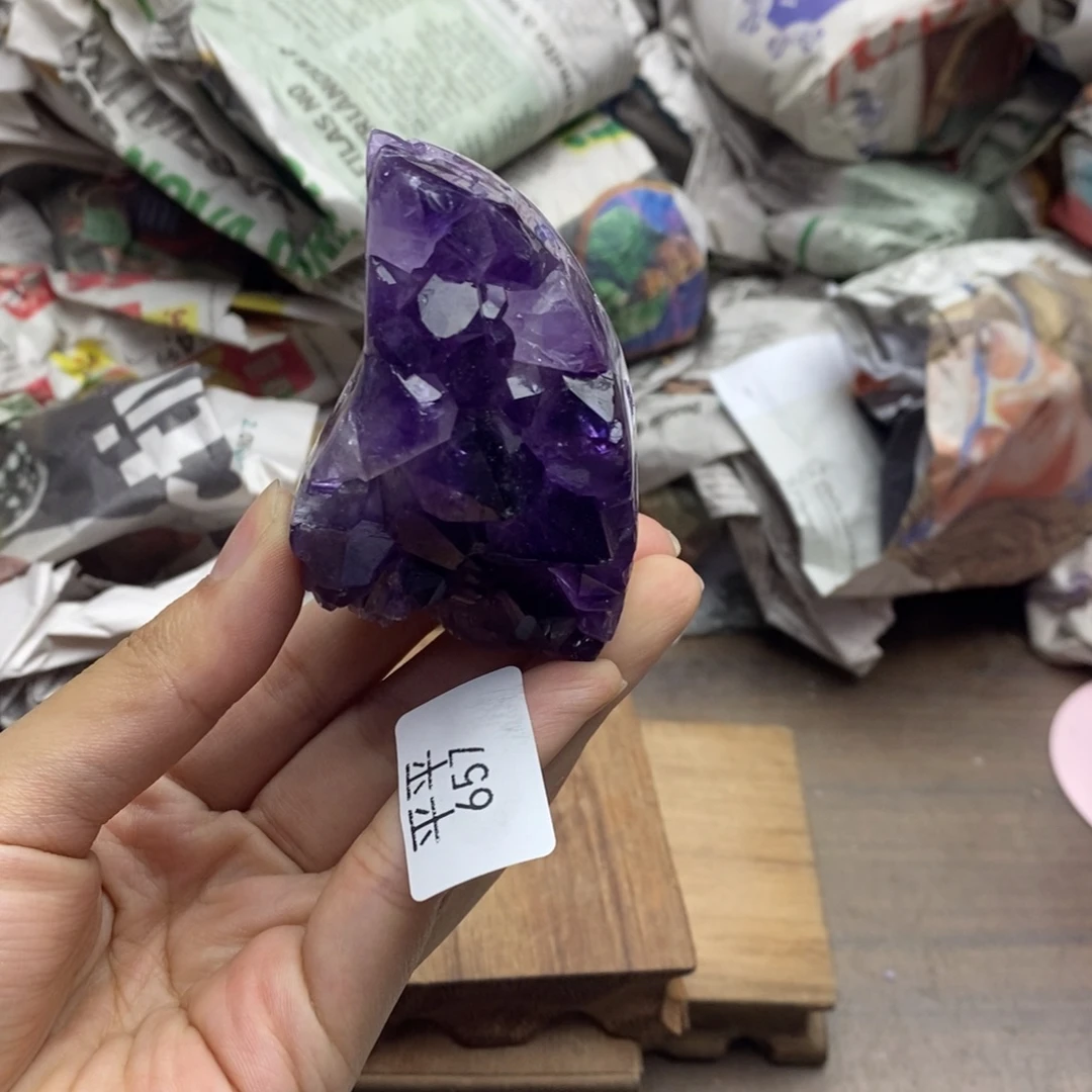 未镶嵌珠宝半成品紫晶