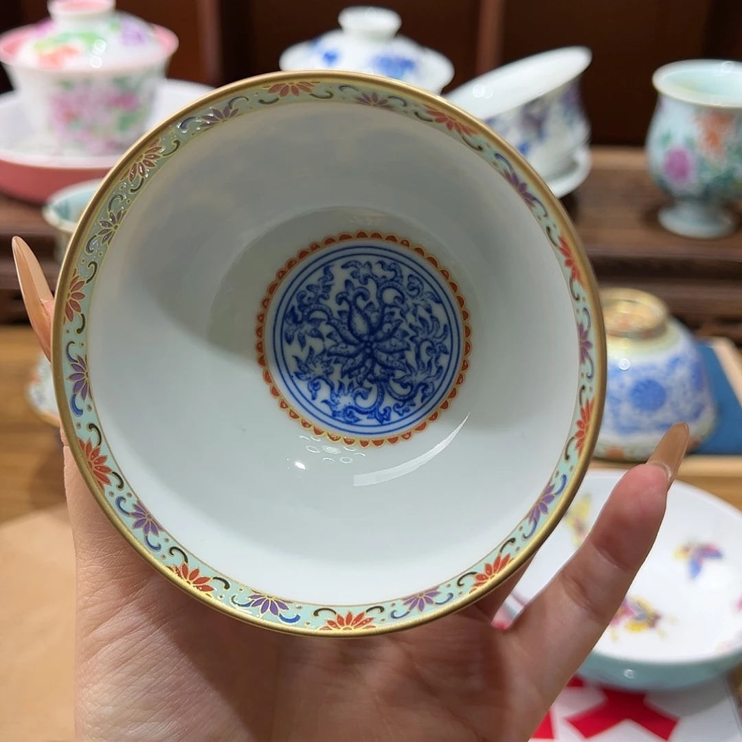 微瑕微瑕景德镇陶瓷鸡心