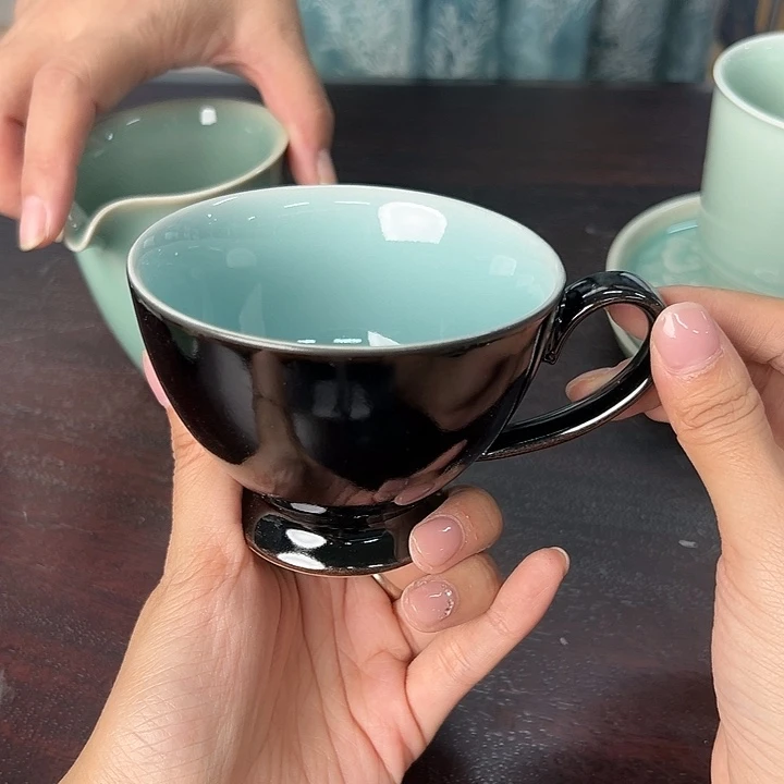 小米茶器龙泉云间青瓷