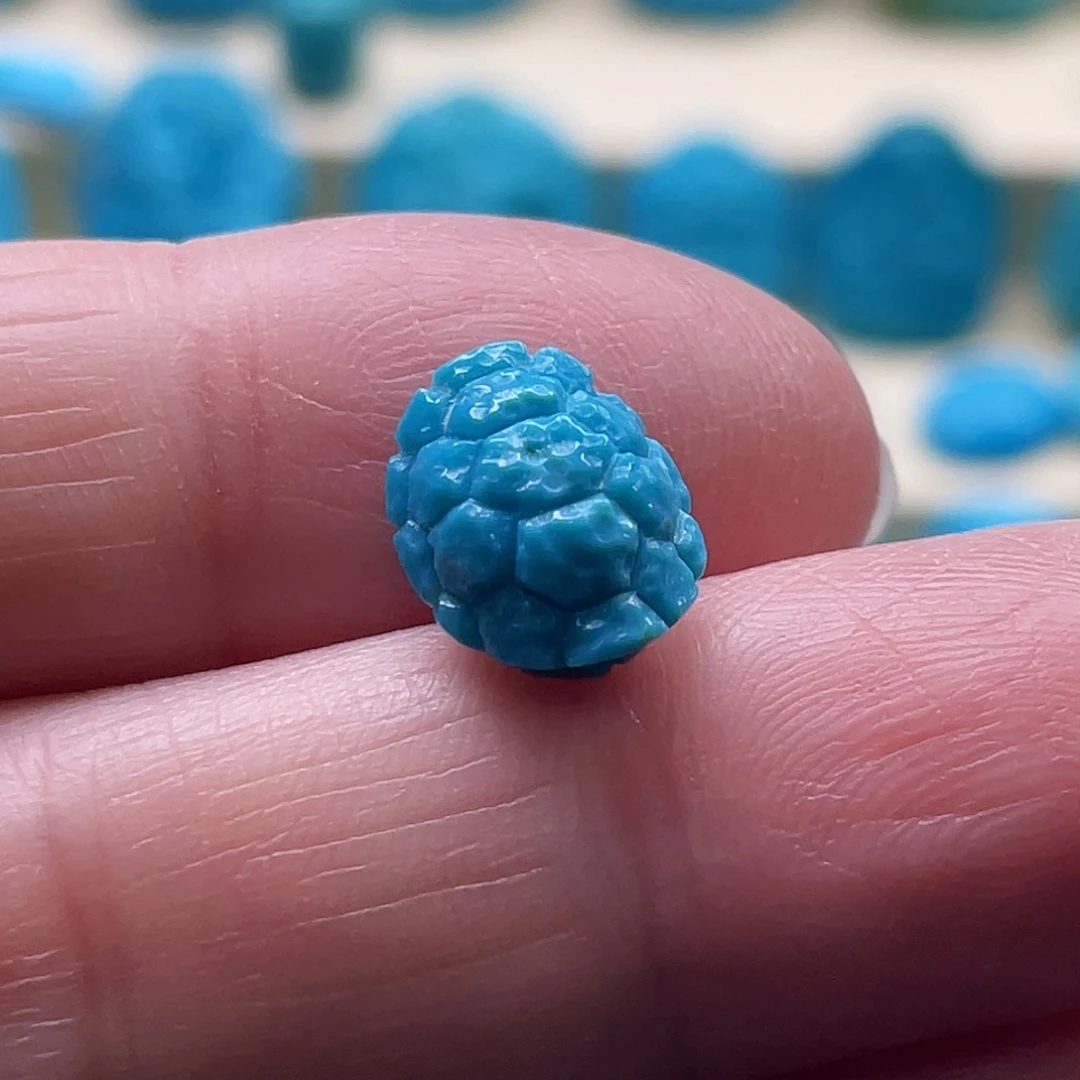 绿松石未镶嵌颈饰卡9-11-6