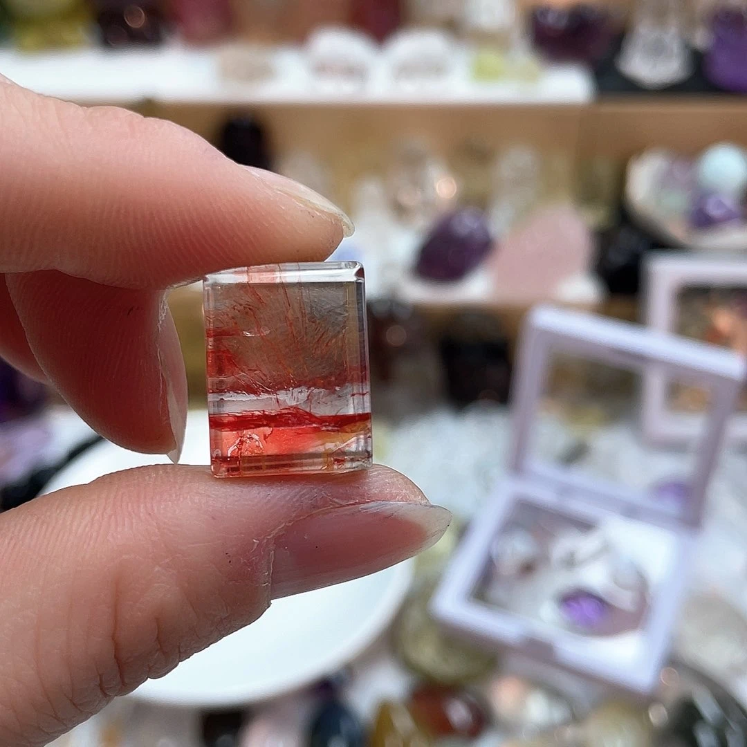 水晶珠宝半成品未镶嵌独*