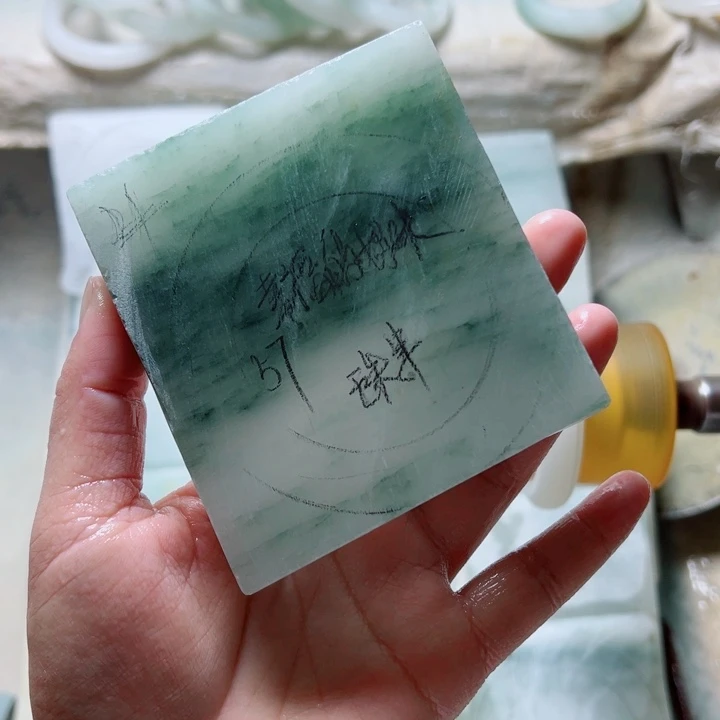 幸***咪定制石英质玉（天山翠）定制款57