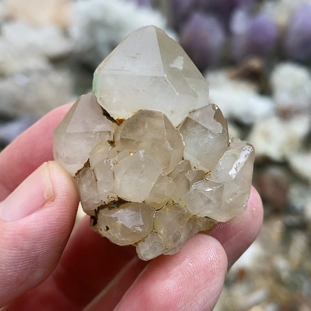 水晶珠宝半成品未镶嵌