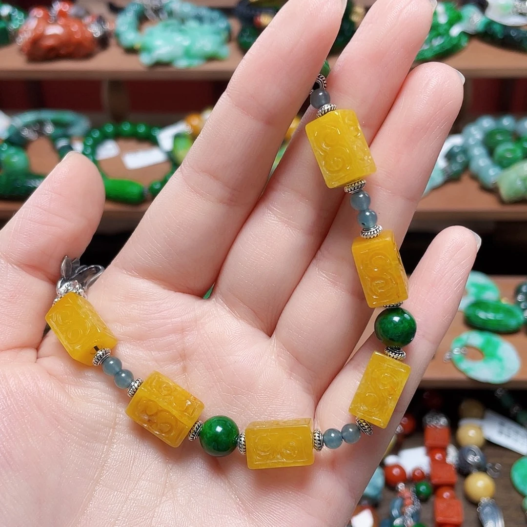 未镶嵌手链翡翠饰品