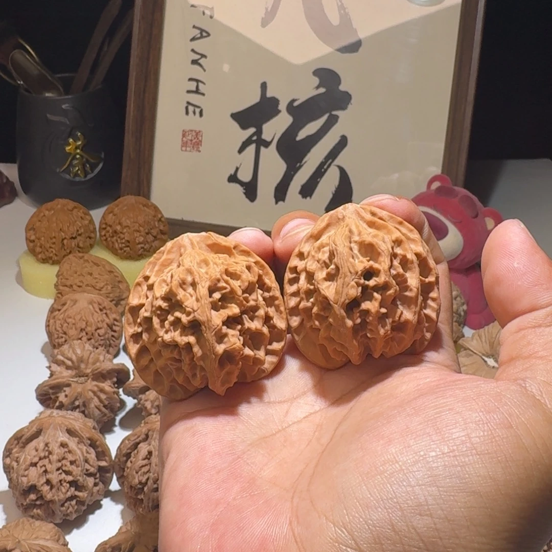 小***庄吊坠文玩核桃44尺寸苹果园